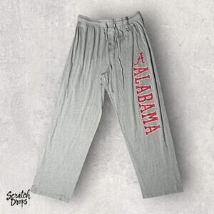 Vintage Concepts Gray Alabama Pajama Pants Large Lounge Wear Comfortable Fit